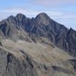 Pohled ze sedla na Lomnick� �t�t 2633m.