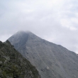 N� c�l,Hoher Riffler 3231m skoro v mrac�ch.