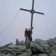 Nejvy��� bod na�� dovolen�,vrchol Hoher Riffleru 3231m.