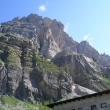 H�eben Punta Anna 2731m,po kter�m vede ferata.